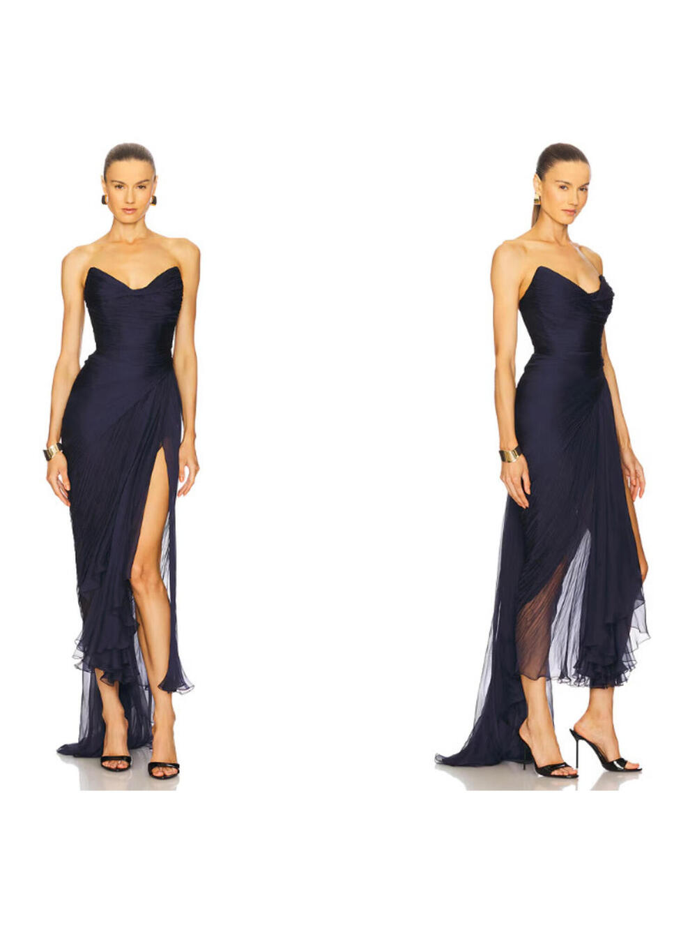 Maria Lucia Hohan Heidi Gown Boned bustier padded underwire cups SIZE 2US $2045